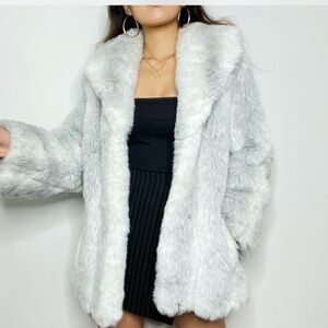Vintage Russell Taylor Gray Fur Coat